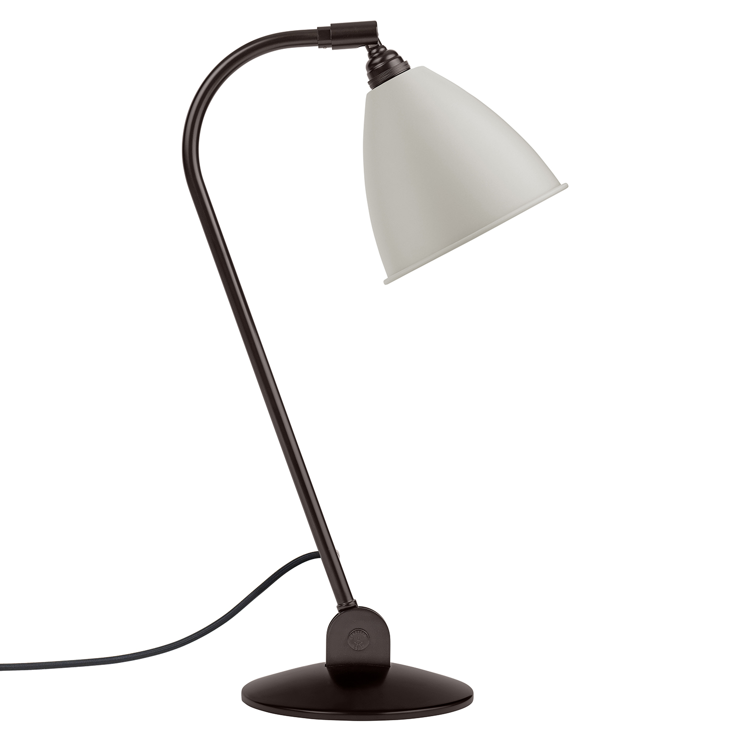 Gubi Bestlite Bl2 Bordslampa Black Brass/classic White - Bordslampor Vit